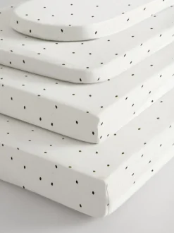 Kinderbeddengoed|Next 2 100% katoenen jersey hoeslakens voor baby's