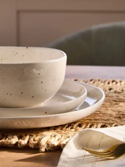 Eetservies En Pastaschalen|Next 12 -delig Amira gespikkeld dinerservies