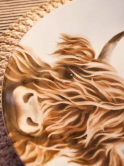 Tafelgerei|Eetservies En Pastaschalen*Next 12 -delige Hamish The Highland Cow dinerset