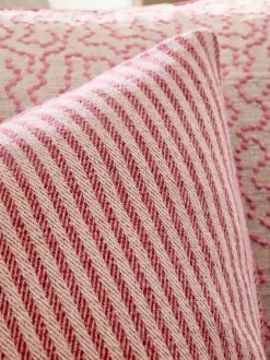 Kussentjes En Plaids|Kussentjes En Plaids*Next 50 x 50cm Woven Stripe Cushion