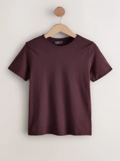 Tops En T-Shirts|Next Aardse tinten - Set van 7 katoenen T-shirts met ronde hals voor alle dagen