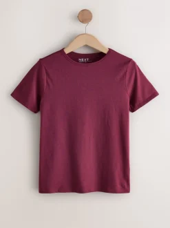 Tops En T-Shirts|Next Aardse tinten - Set van 7 katoenen T-shirts met ronde hals voor alle dagen