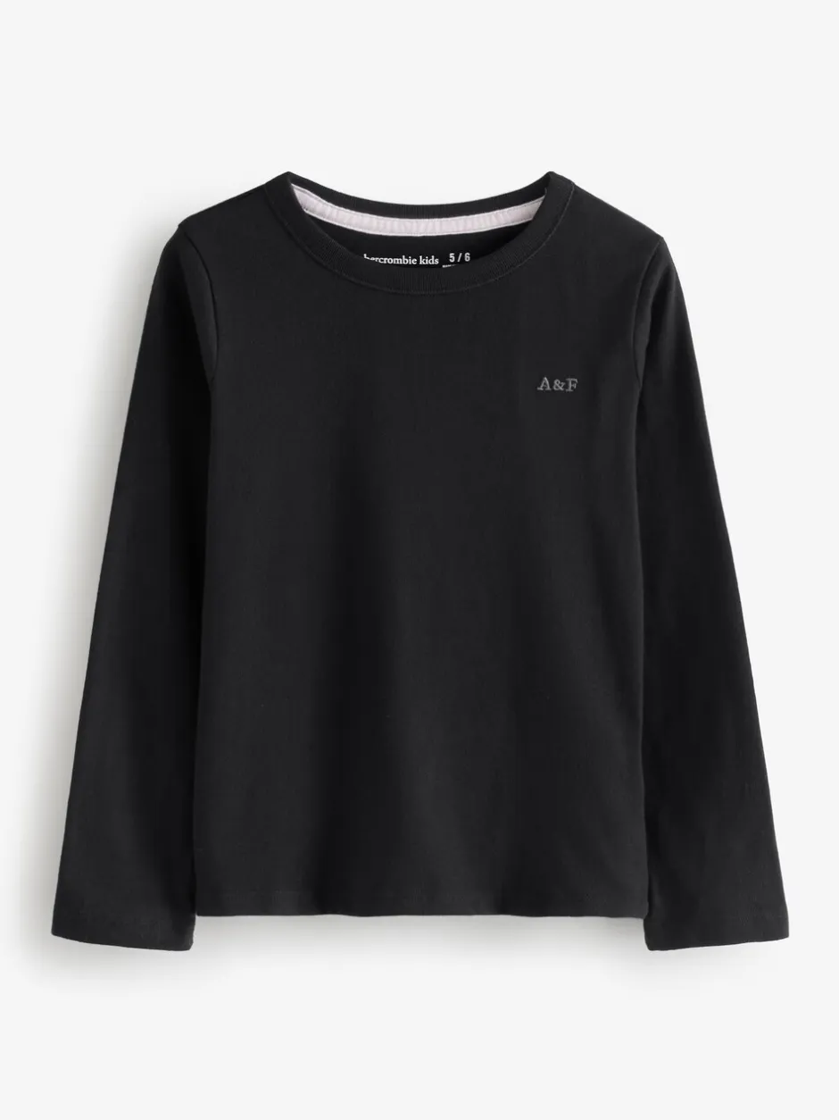 T-Shirts|Abercrombie & Fitch 3 Pack Long Sleeve T-Shirts