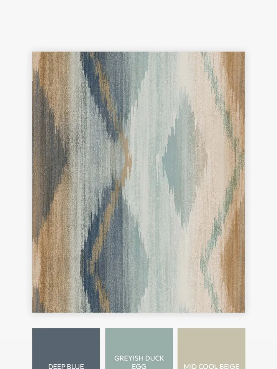 Behang|Next Abstract Ikat 10M Wallpaper Oranje