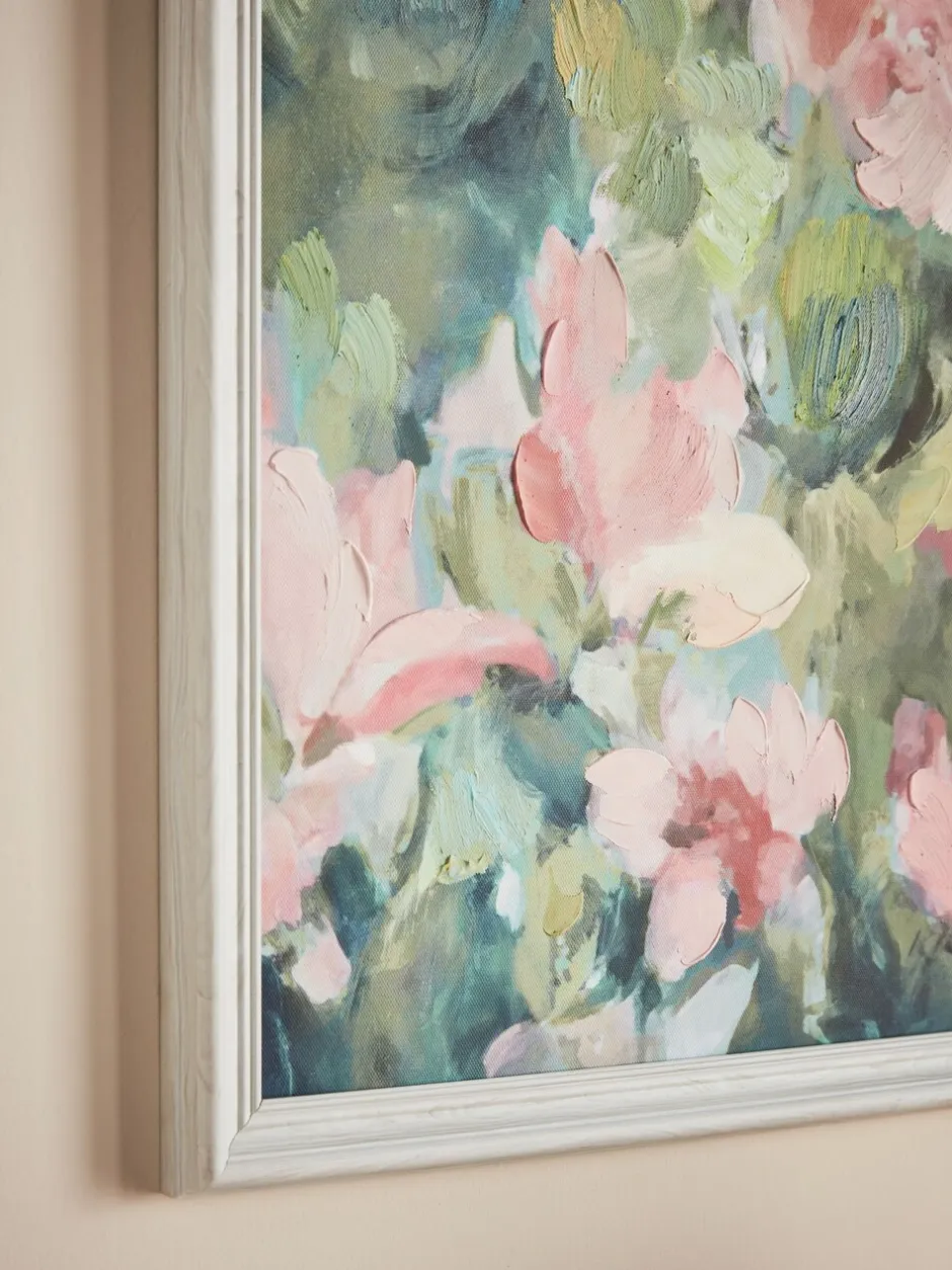 Canvassen En Kunst Voor Aan De Wand|Next Abstracte bloemenkunst met lijst voor aan de muur