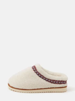 Pantoffels*Accessorize Borg Mule Slippers