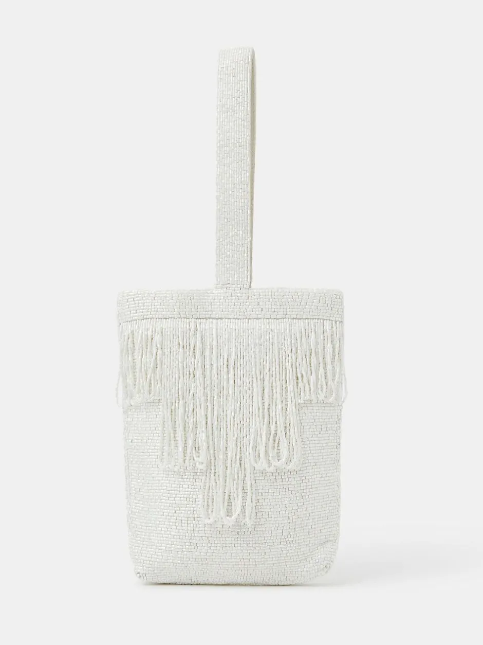 Tassen En Portemonnees|Accessorize Bridal Beaded Fringe Bag