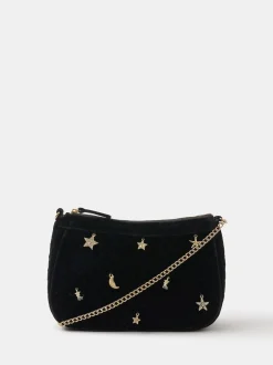 Tassen En Portemonnees*Accessorize Celestial Charm fluwelen tas