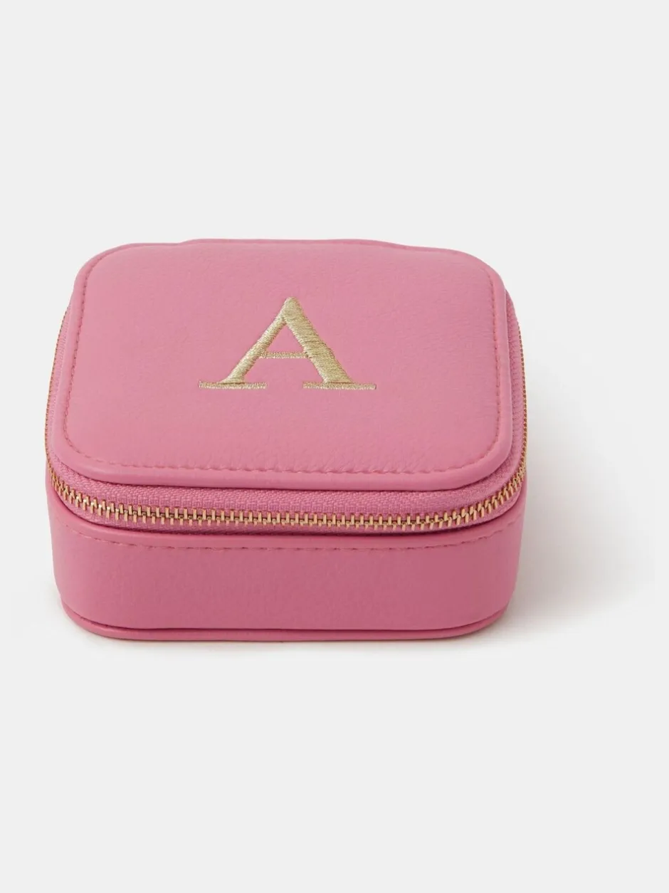 Sieraden|Accessorize Mini Square Initial Jewellery Box