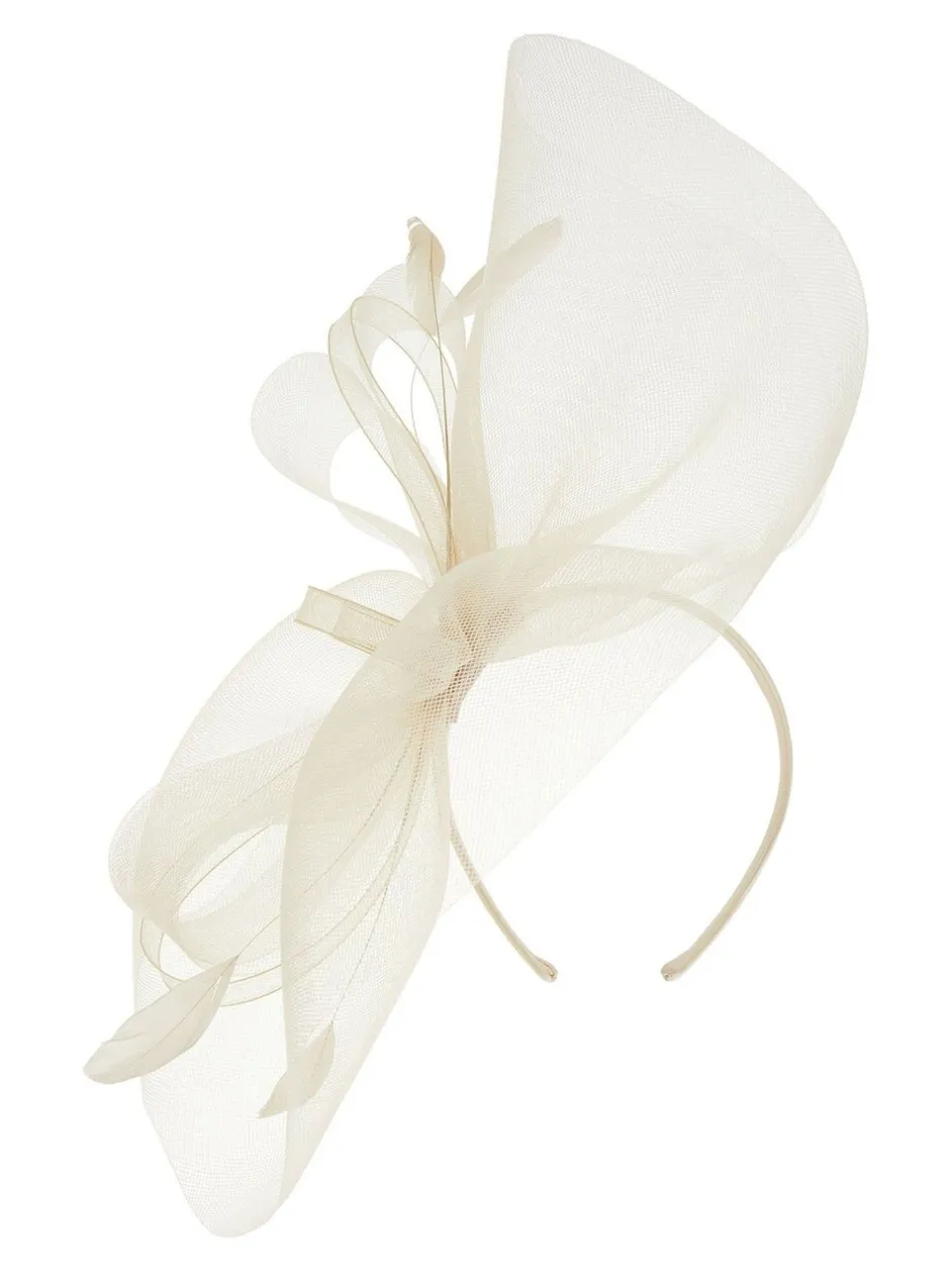 Haaraccessoires|Accessorize Rhea Oversized Fascinator hoofdband met strik