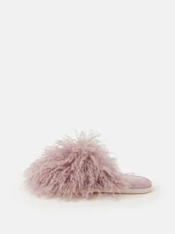 Pantoffels|Accessorize Shaggy Faux Fur Slippers