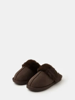 Pantoffels*Accessorize Suedette Mule Slippers