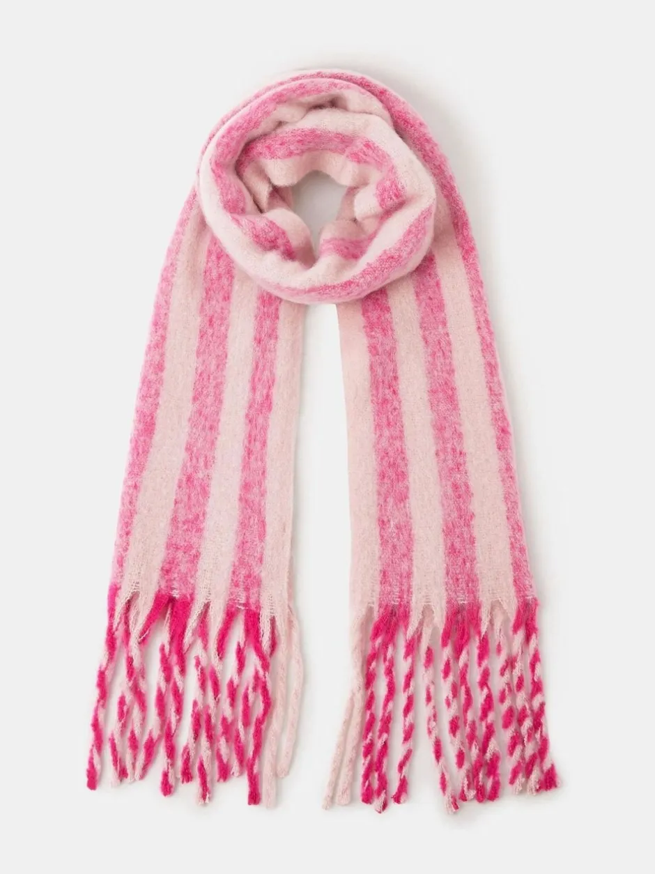 Mutsen, Handschoenen En Sjaals|Accessorize Super Soft Stripe Scarf
