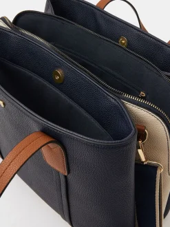 Tassen En Portemonnees|Accessorize Triple Compartment Shoulder Bag