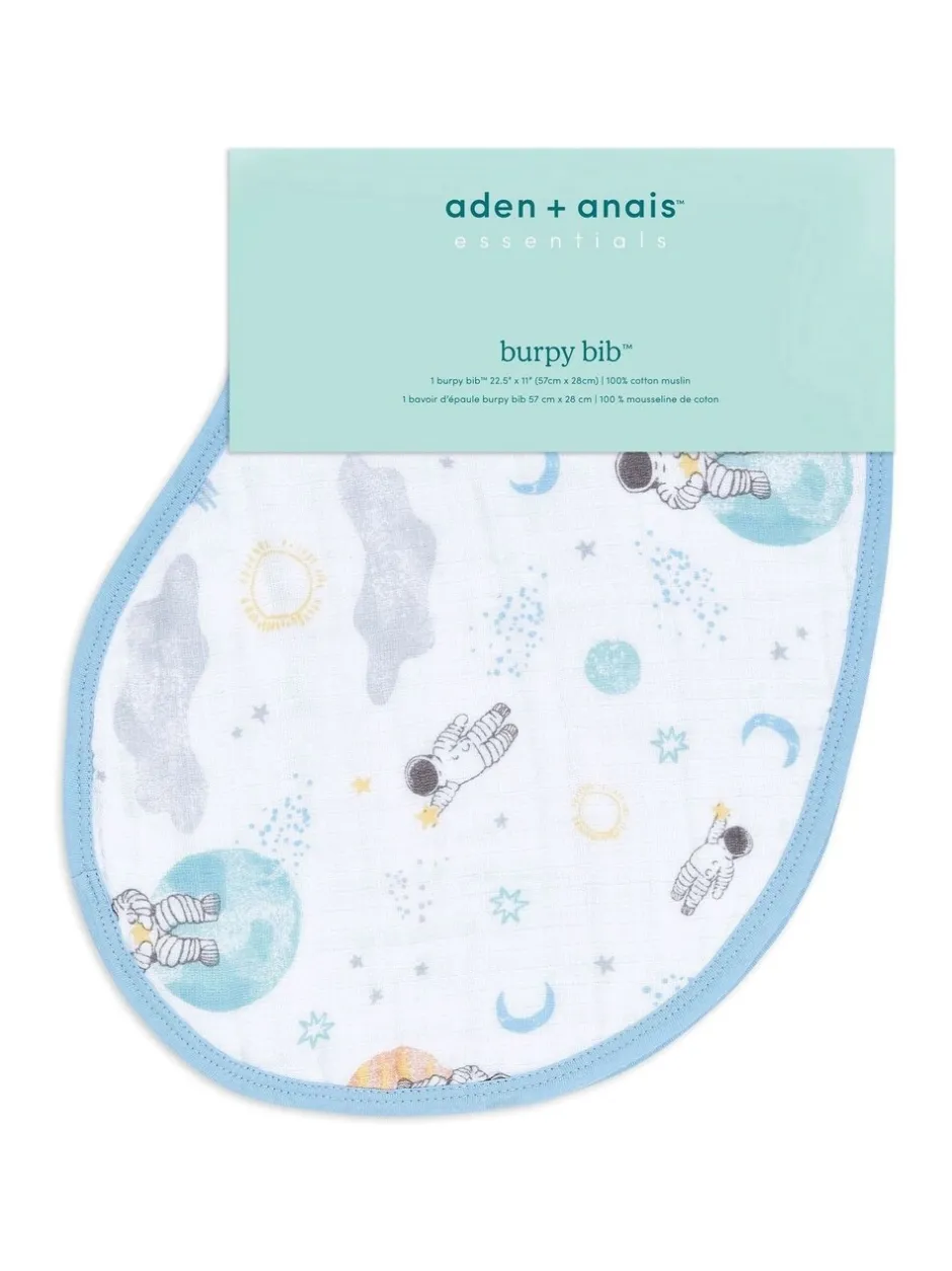 Slabbetjes|Aden + Anais ™ - Katoenen Essentials Space Explorers babyslabbetjes van mousseline met 100% katoen
