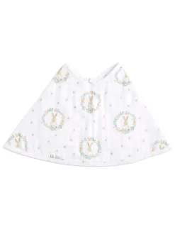 Slabbetjes|Aden + Anais Baby Essentials - 100% katoenen mousseline slabbetjes met konijnenprint