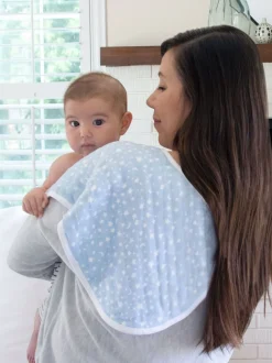 Slabbetjes*Aden + Anais verpakking van 2 katoenen Rising Star babyslabbetjes van 100% katoen
