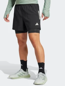 Shorts|adidas Own the Run CLIMACOOL 2-in-1 Shorts