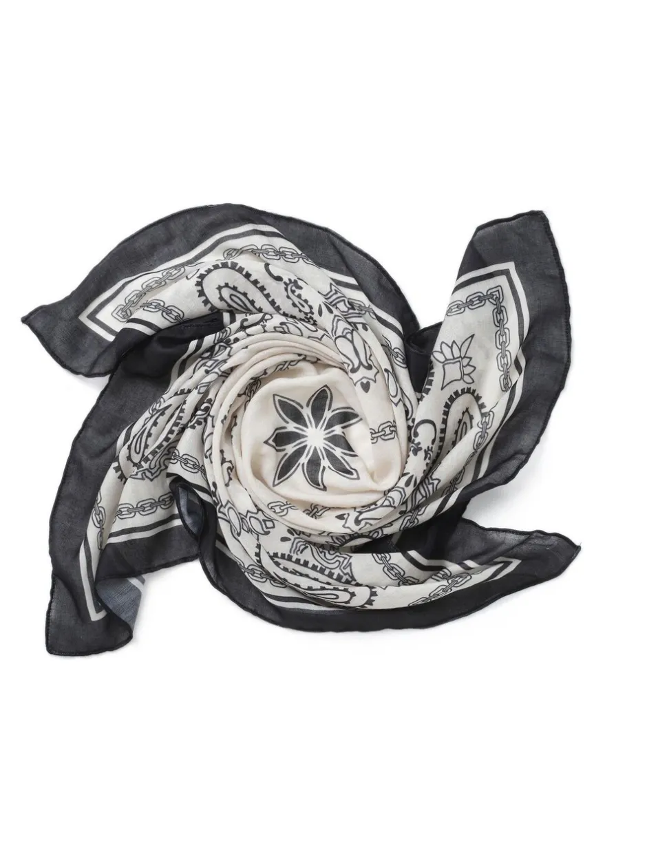 Haaraccessoires*Aela Modern Western Black Scarf