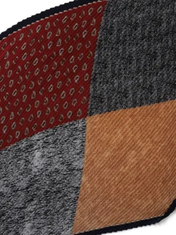 Haaraccessoires|Aela Red Paisley Pleat Scarf
