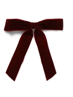 Haaraccessoires|Aela Red Velvet Hair Bow