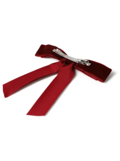 Haaraccessoires|Aela Red Velvet Hair Bow