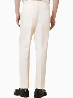 Formele Broek|All Saints AllSaints Slim Cross Tallis Linen Blend Trousers