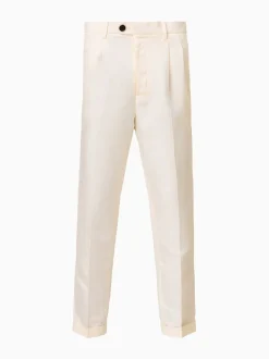Formele Broek|All Saints AllSaints Slim Cross Tallis Linen Blend Trousers