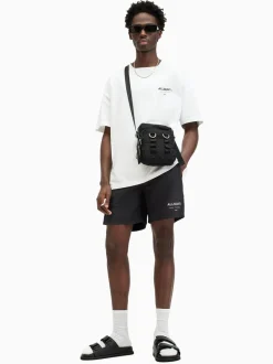Badkleding*All Saints AllSaints zwarte Underground zwemshort