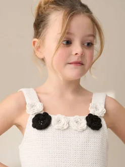 Jumpsuits En Playsuits*Angel & Rocket - Illiana - Gehaakte linnen jumpsuit