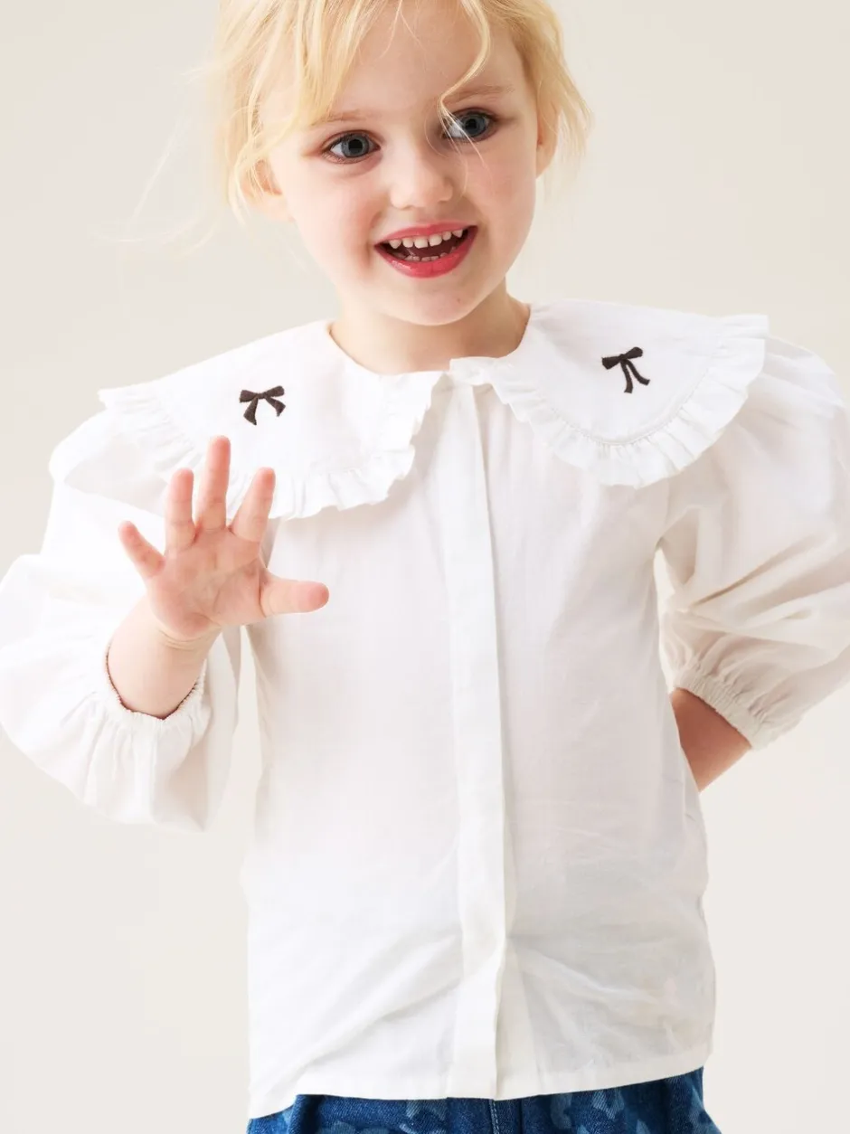 Overhemden En Blouses*Angel & Rocket Afina Embroidered Collar Blouse