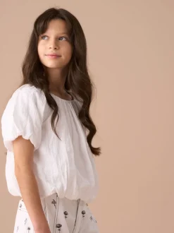 Overhemden En Blouses|Angel & Rocket Bubble Hem Top met bubbels