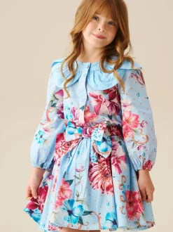 Shorts En Rokken*Angel & Rocket Darcy Print Bow Waist Skirt