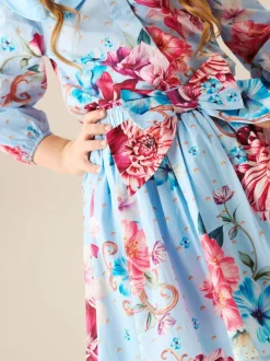Shorts En Rokken*Angel & Rocket Darcy Print Bow Waist Skirt