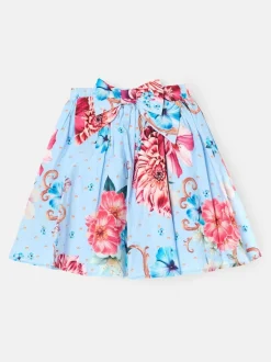 Shorts En Rokken*Angel & Rocket Darcy Print Bow Waist Skirt