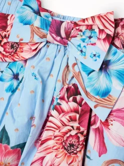 Shorts En Rokken*Angel & Rocket Darcy Print Bow Waist Skirt