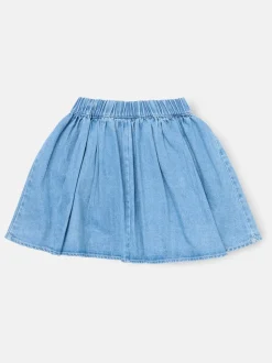 Shorts En Rokken|Angel & Rocket Eden 3D Flower Denim Skirt