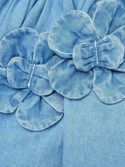 Shorts En Rokken|Angel & Rocket Eden 3D Flower Denim Skirt