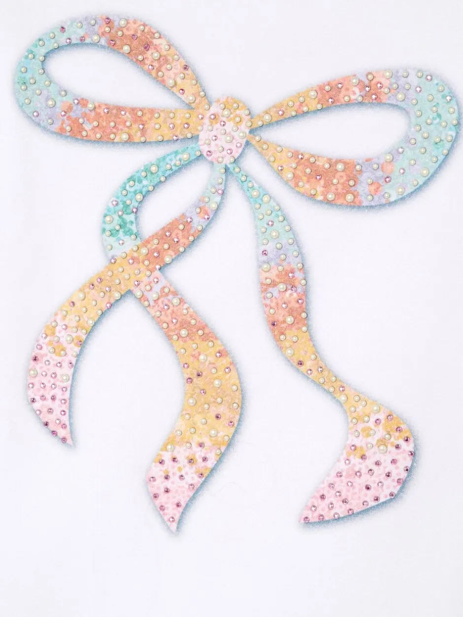 Overhemden En Blouses*Angel & Rocket Elodie Sequin Bow Puff Sleeve Blouse