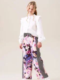 Overhemden En Blouses|Angel & Rocket Lacey Embroidered Frill Sleeve Blouse