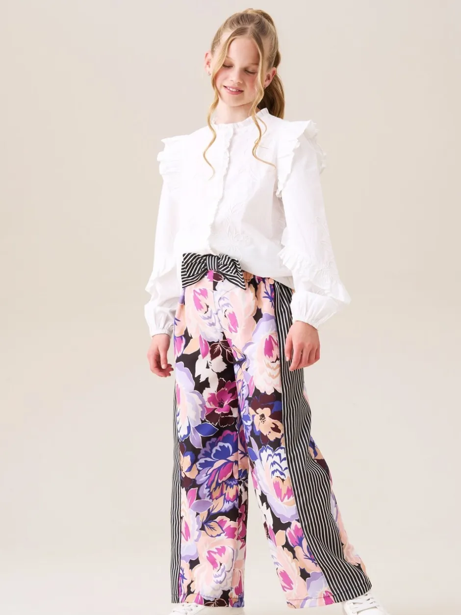 Overhemden En Blouses|Angel & Rocket Lacey Embroidered Frill Sleeve Blouse