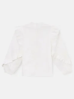 Overhemden En Blouses|Angel & Rocket Lacey Embroidered Frill Sleeve Blouse
