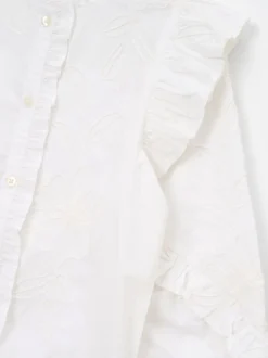 Overhemden En Blouses|Angel & Rocket Lacey Embroidered Frill Sleeve Blouse