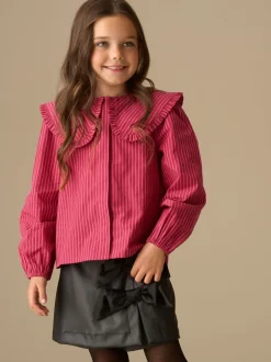 Overhemden En Blouses|Angel & Rocket Maggie Frill Collar Shirt