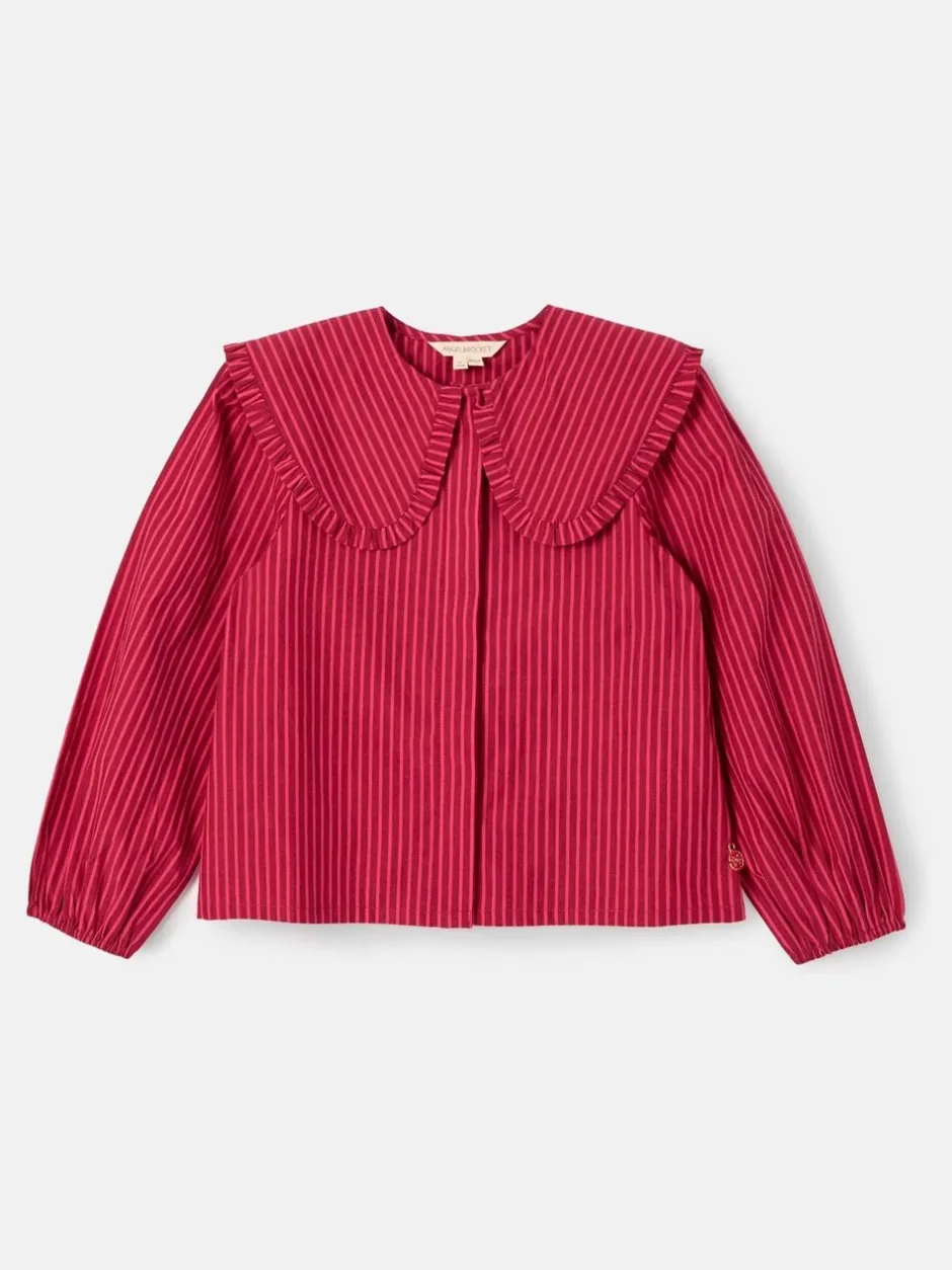 Overhemden En Blouses|Angel & Rocket Maggie Frill Collar Shirt