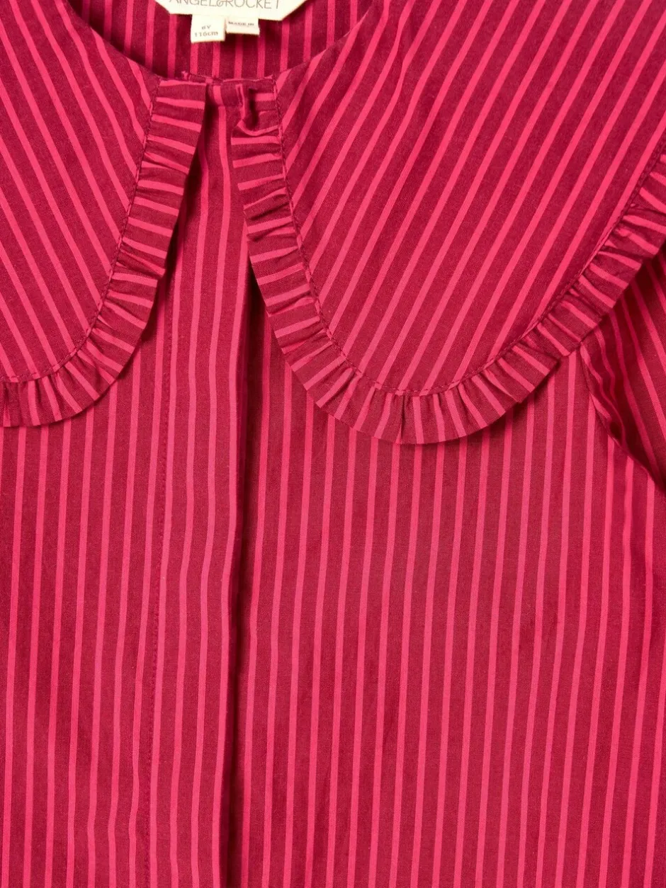 Overhemden En Blouses|Angel & Rocket Maggie Frill Collar Shirt