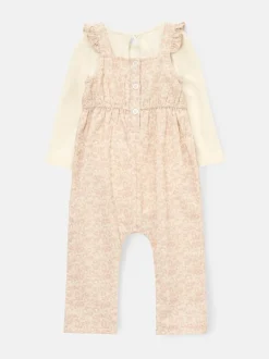 Jumpsuits En Playsuits|Angel & Rocket Nellie Animal Print Cord Dungaree & Bodysuit