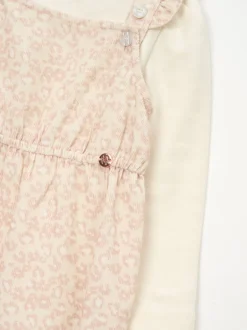 Jumpsuits En Playsuits|Angel & Rocket Nellie Animal Print Cord Dungaree & Bodysuit