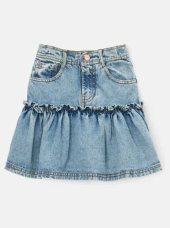 Shorts En Rokken*Angel & Rocket Noemie Heart Pocket Denim Skirt