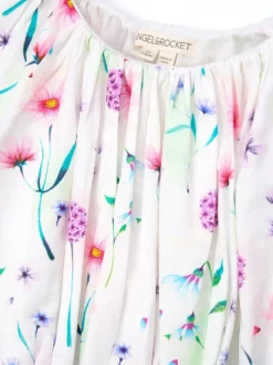 Overhemden En Blouses*Angel & Rocket Perla Puff Ball 100% katoenen blouse
